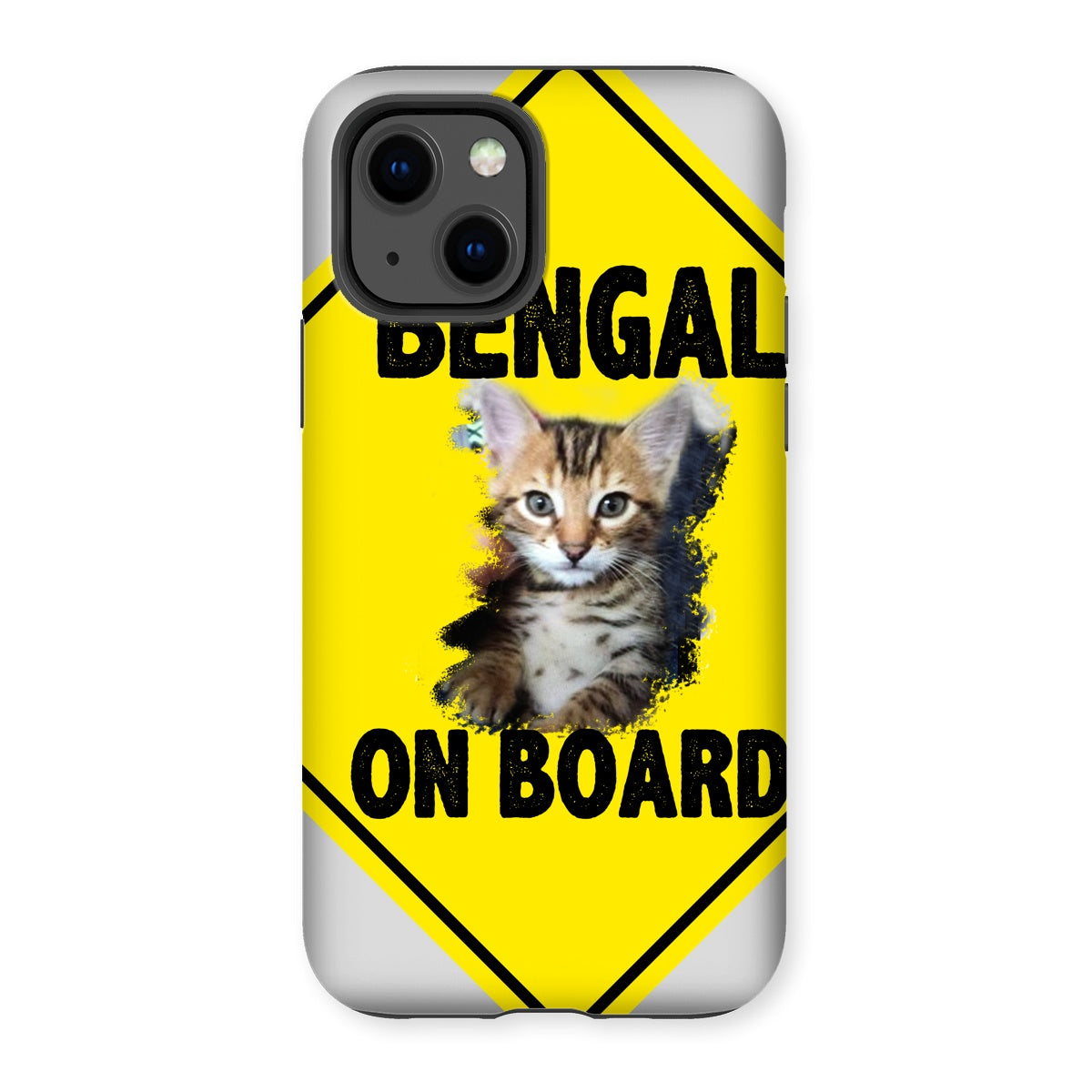 Bengal on Board  Tough Phone Case