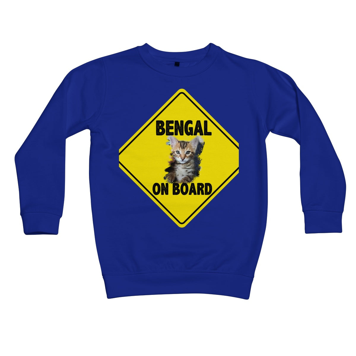 Bengal on Board Kids Sweatshirt