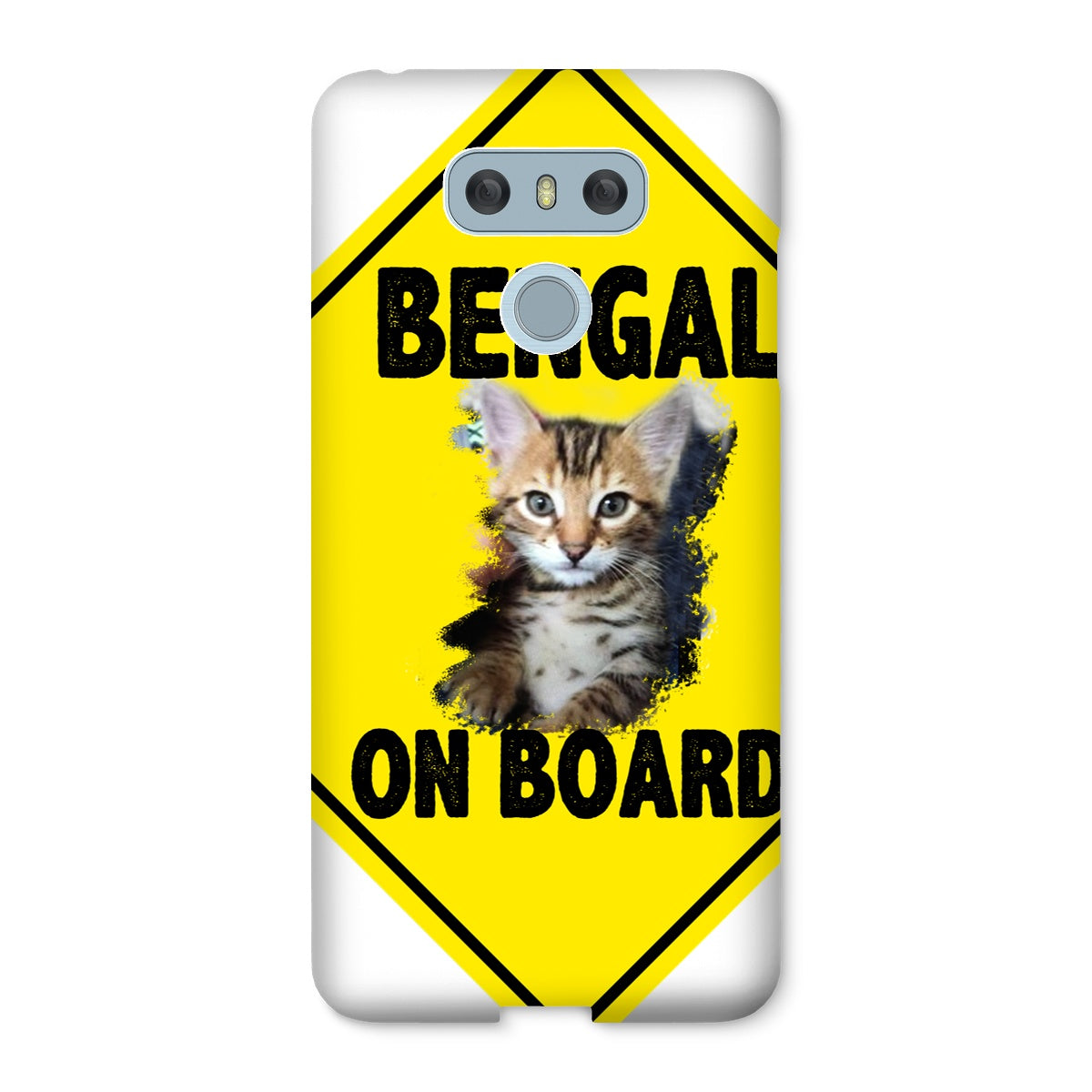 Bengal on Board Snap Phone Case