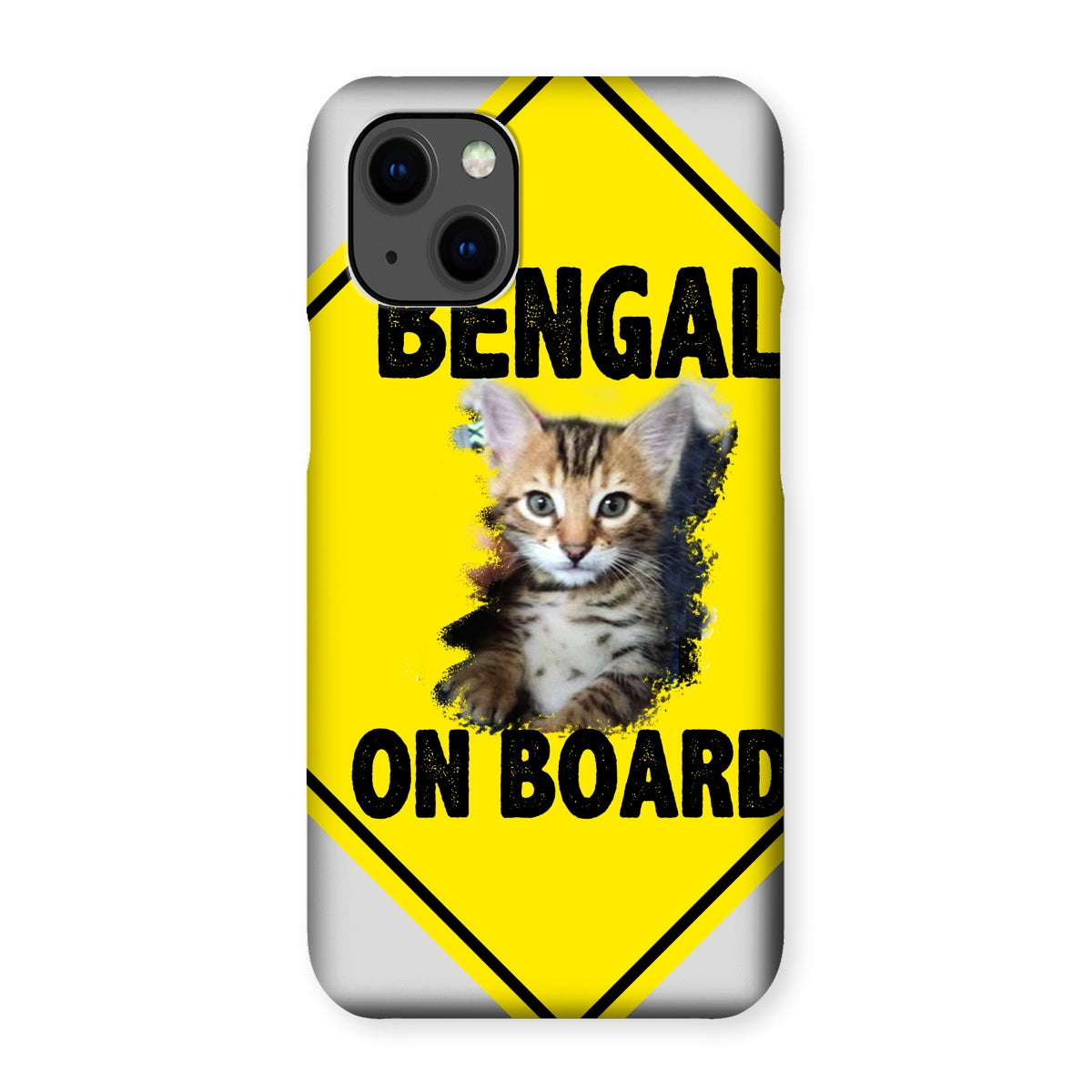Bengal on Board Snap Phone Case