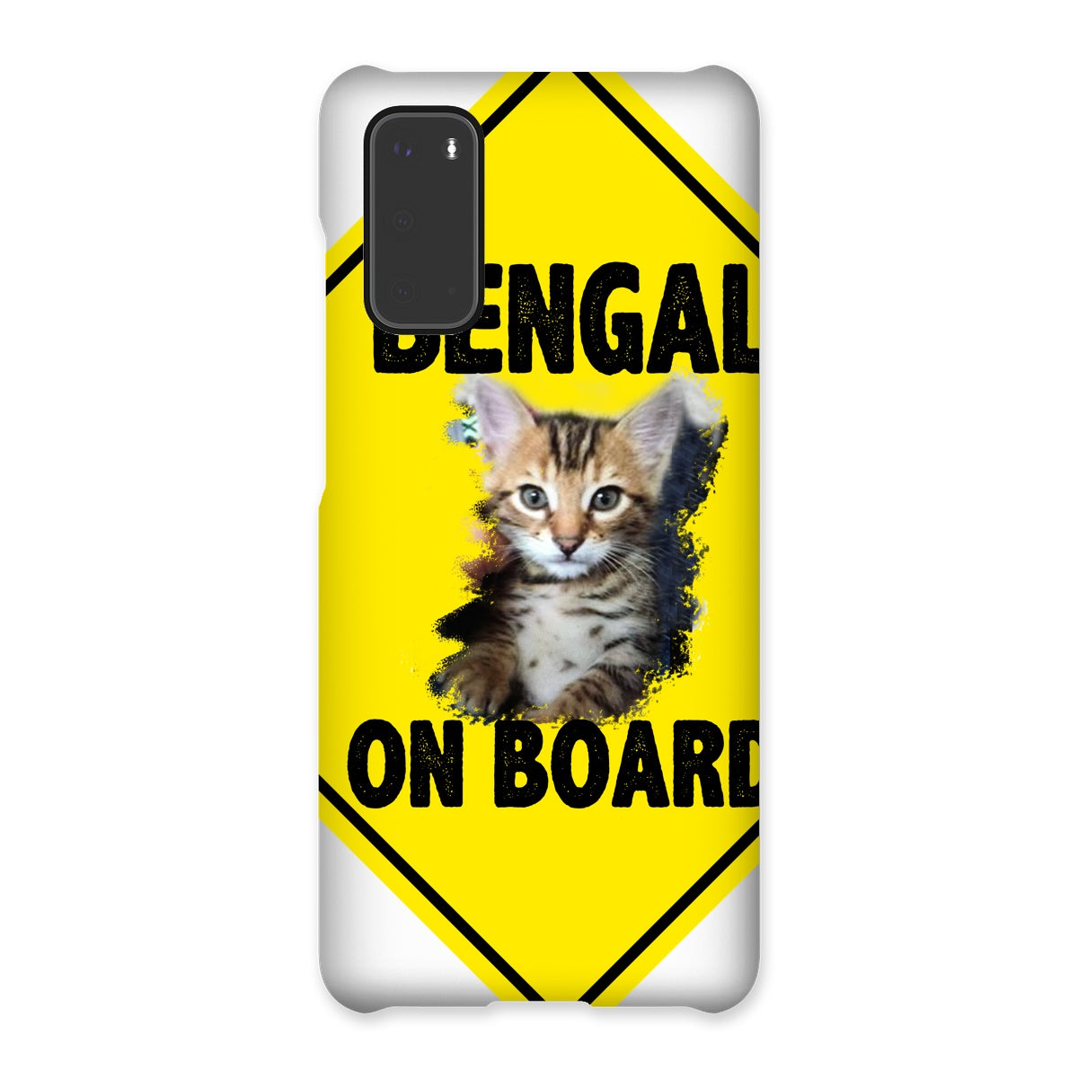 Bengal on Board Snap Phone Case