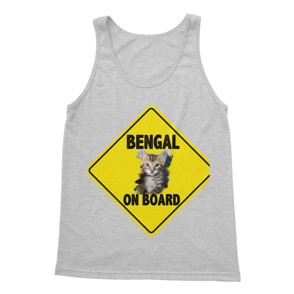 Bengal on Board  Softstyle Tank Top