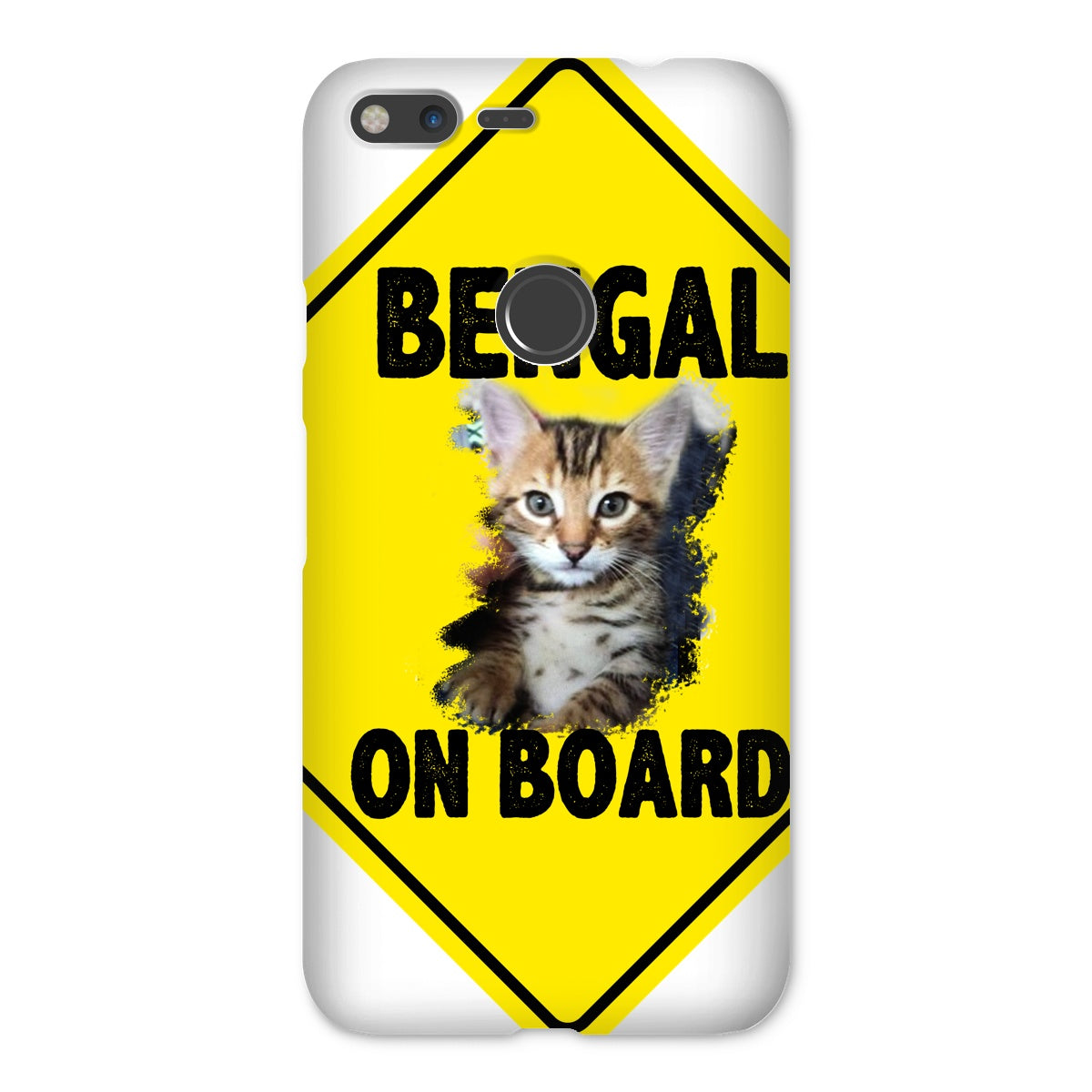 Bengal on Board Snap Phone Case