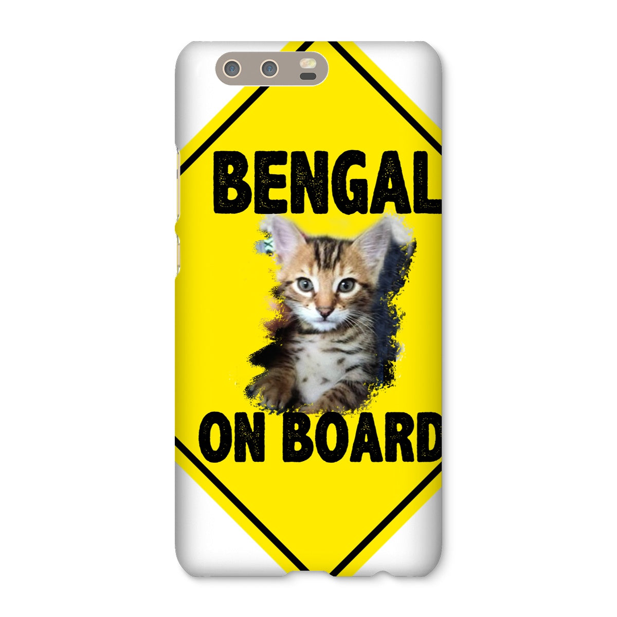 Bengal on Board Snap Phone Case