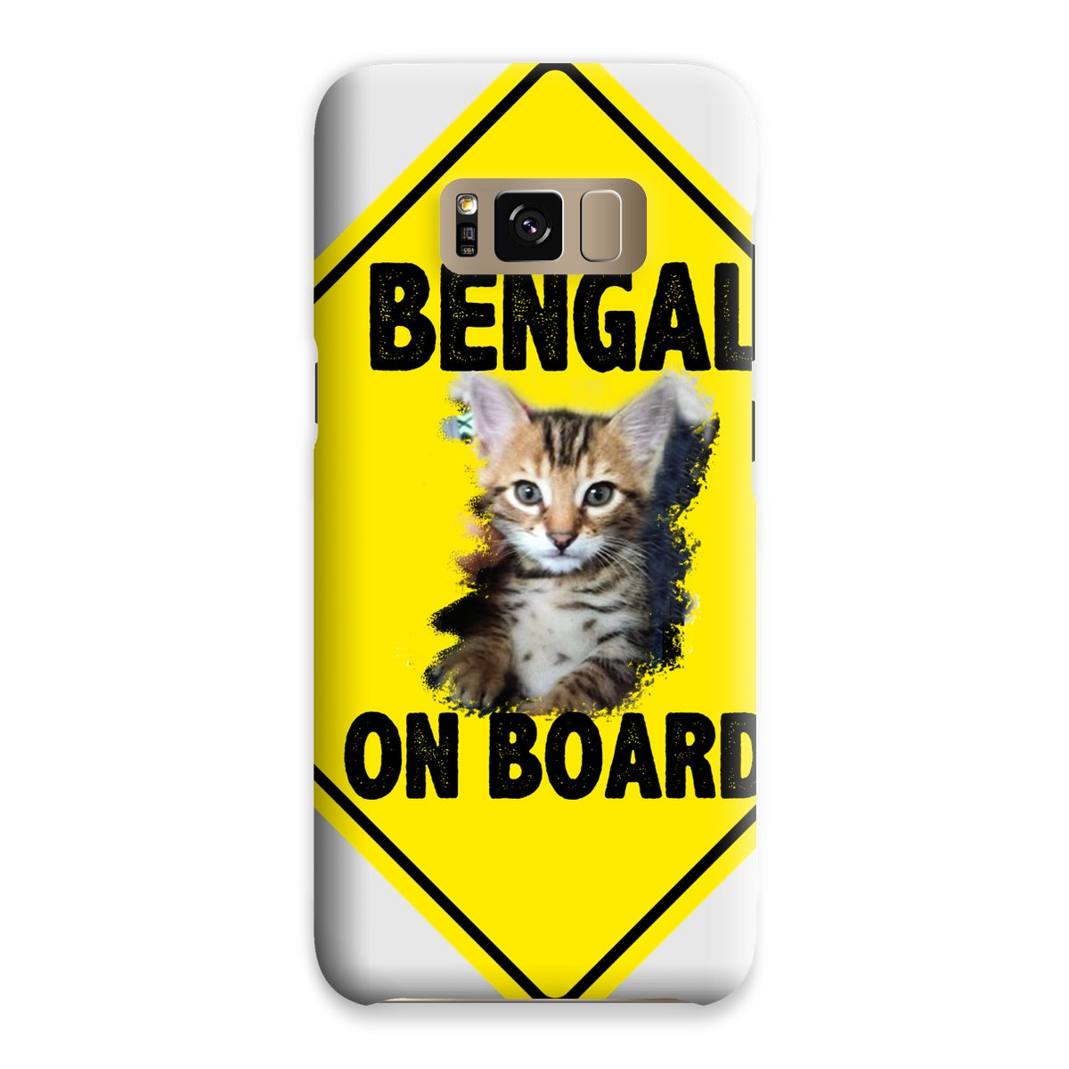 Bengal on Board Snap Phone Case