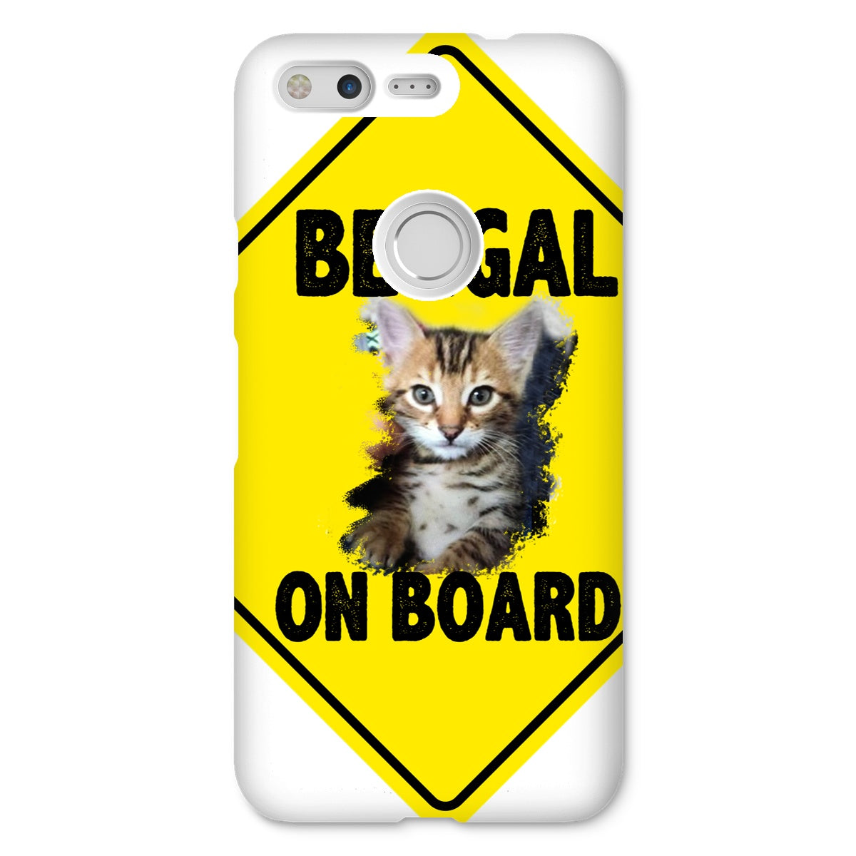 Bengal on Board Snap Phone Case