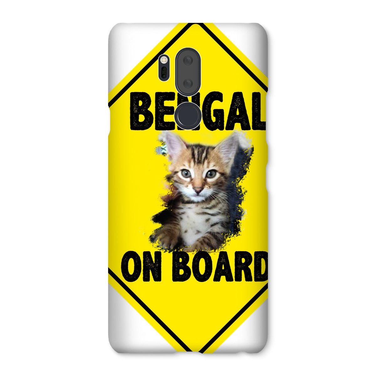 Bengal on Board Snap Phone Case