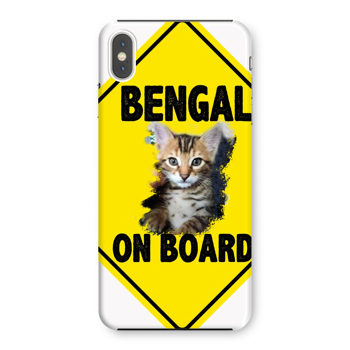 Bengal on Board Snap Phone Case