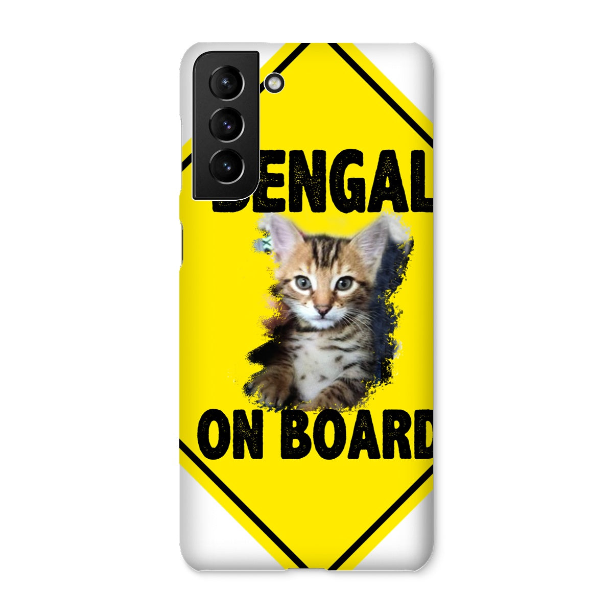 Bengal on Board Snap Phone Case