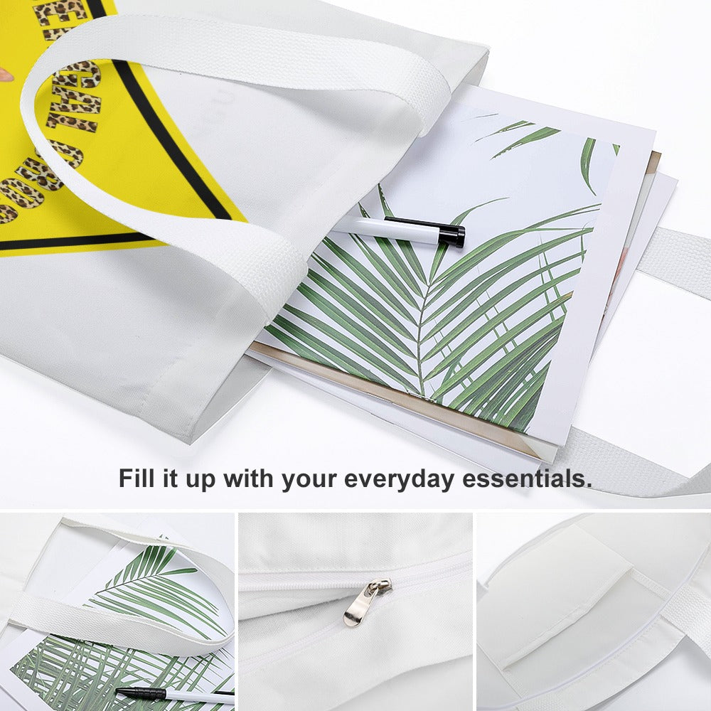 Bengal Crossing  Canvas Tote Bag Inside pocket(double-sided design)