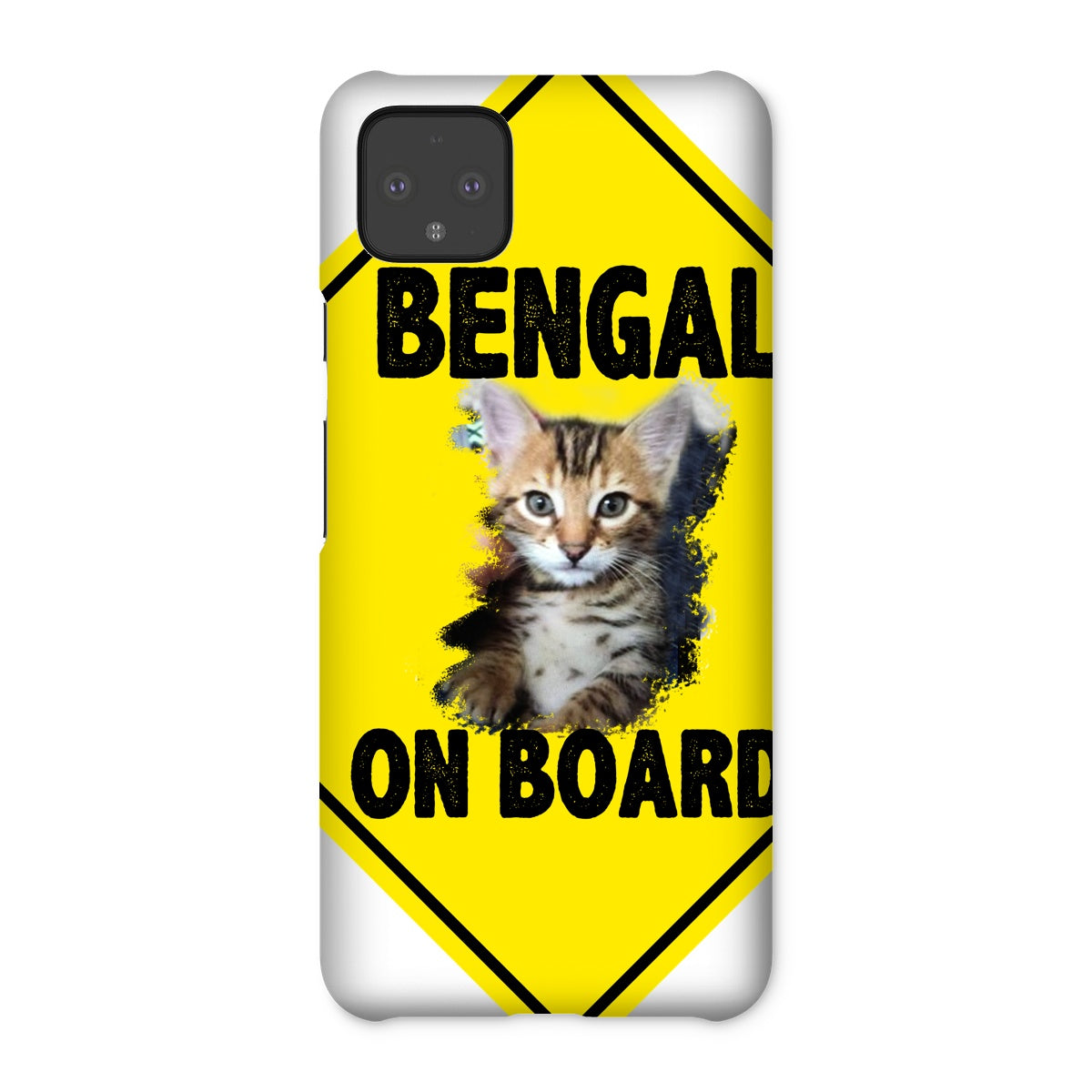 Bengal on Board Snap Phone Case
