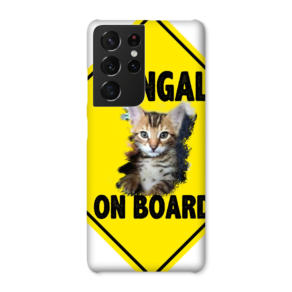 Bengal on Board Snap Phone Case