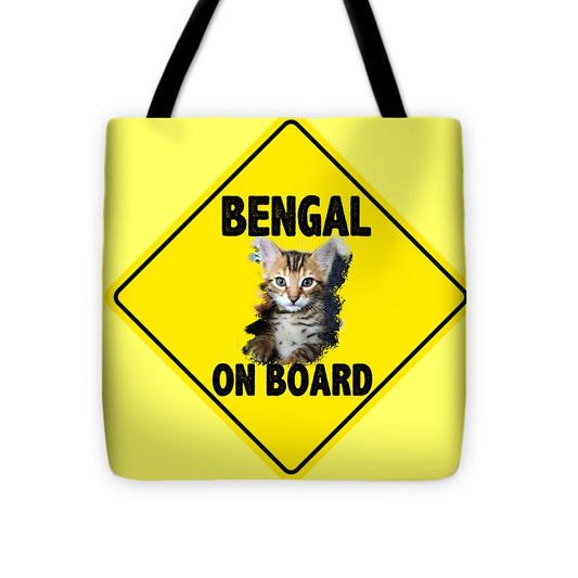 Bengal on Board - Tote Bag