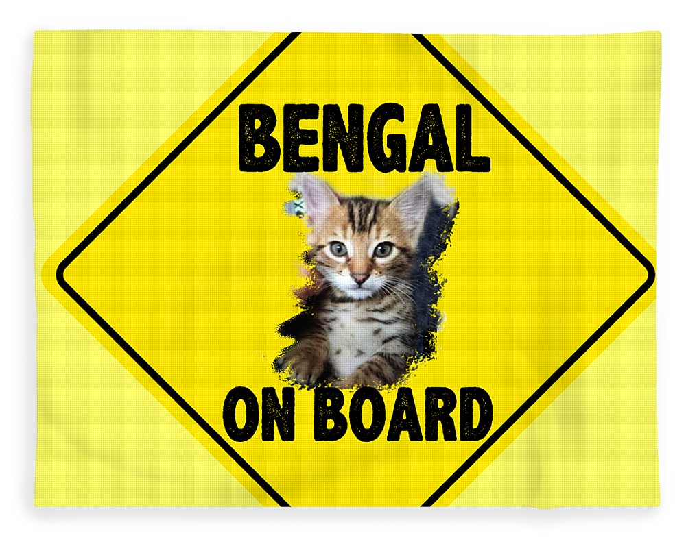 Bengal on Board - Blanket