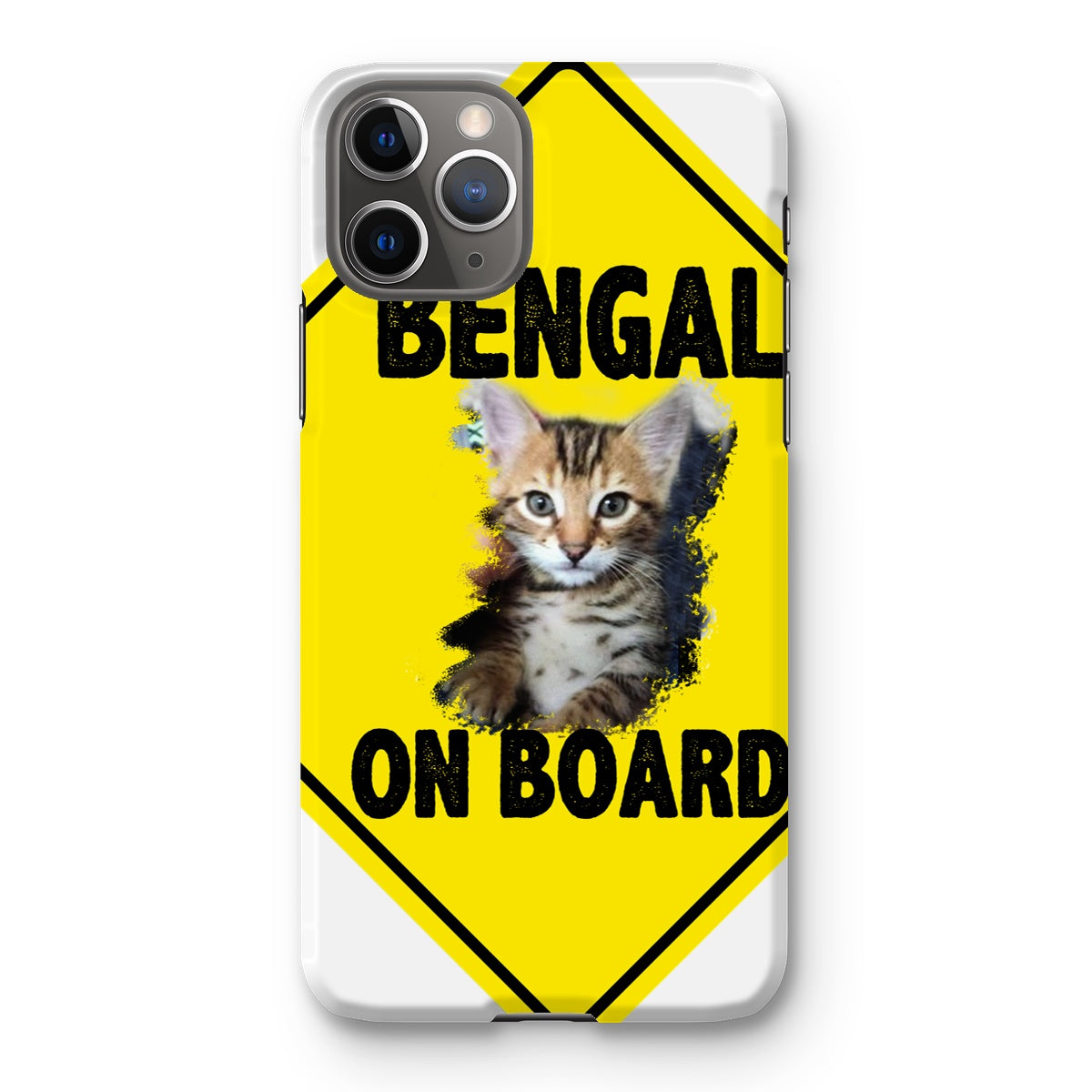 Bengal on Board Snap Phone Case