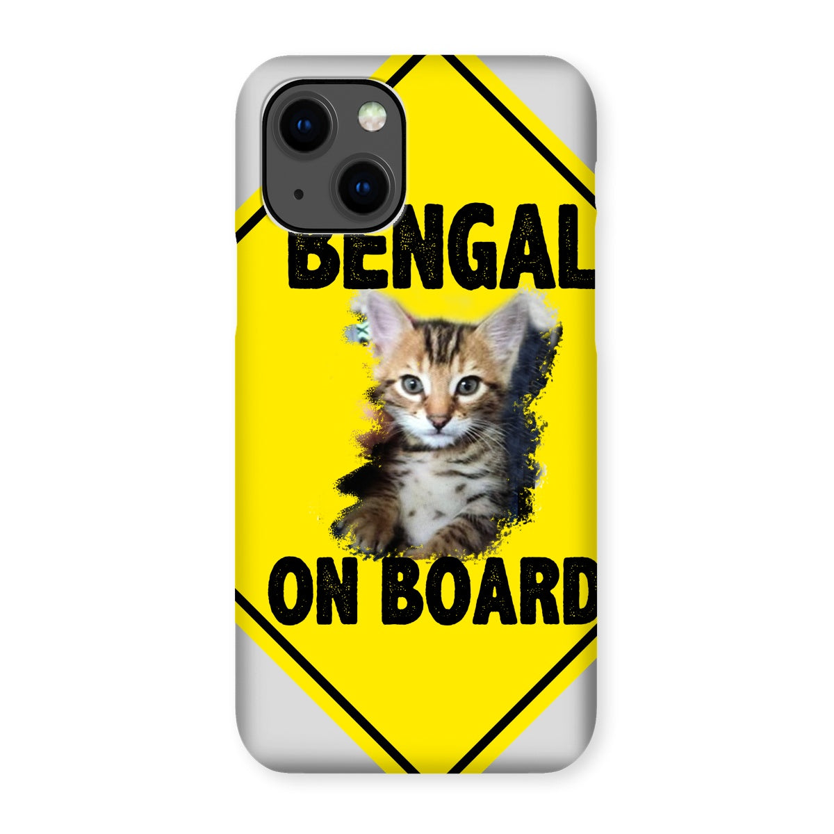 Bengal on Board Snap Phone Case