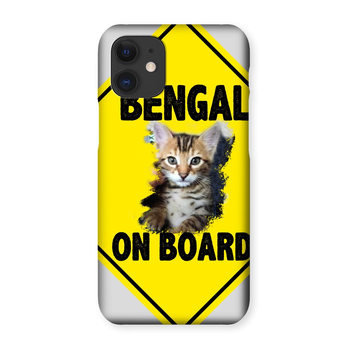 Bengal on Board Snap Phone Case