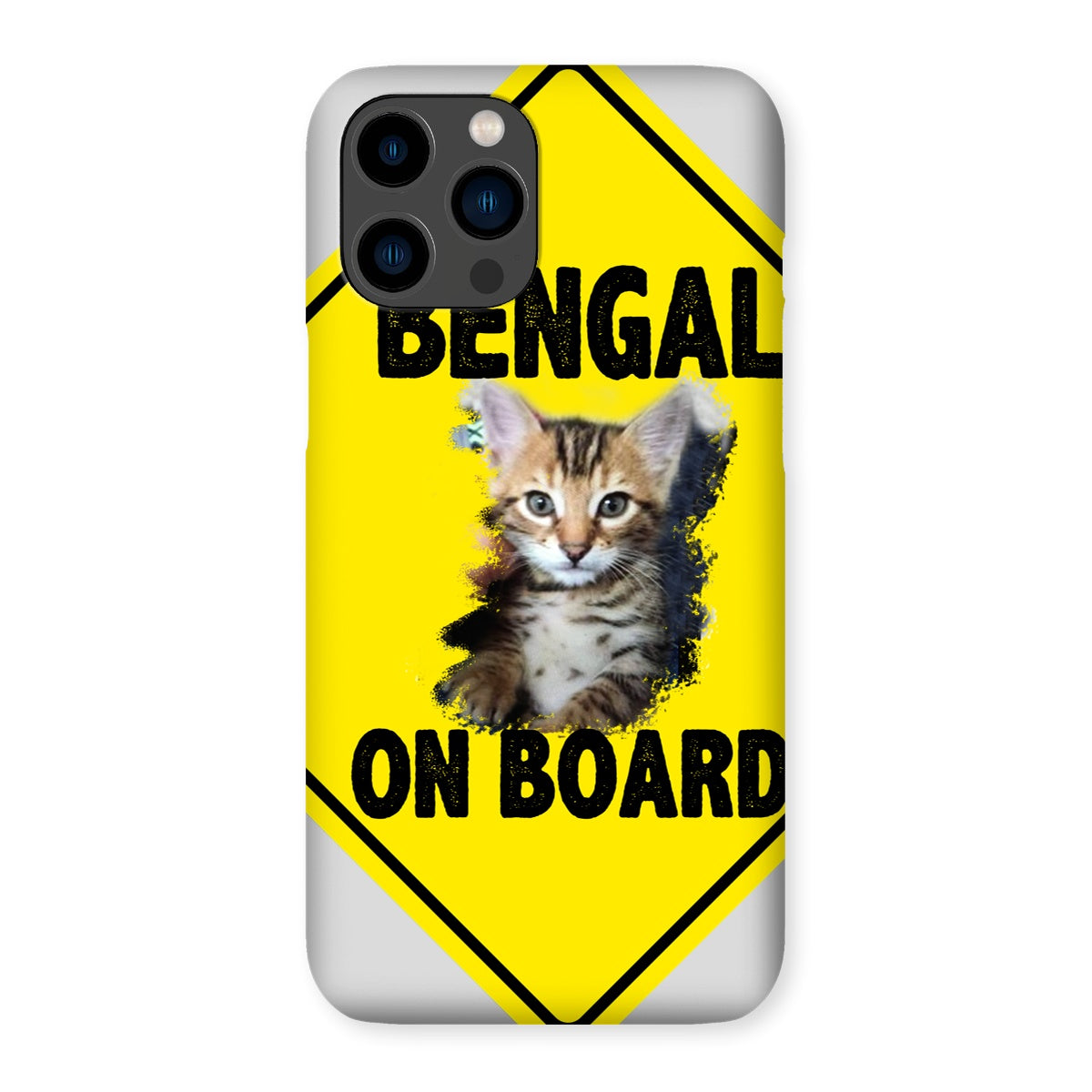 Bengal on Board Snap Phone Case