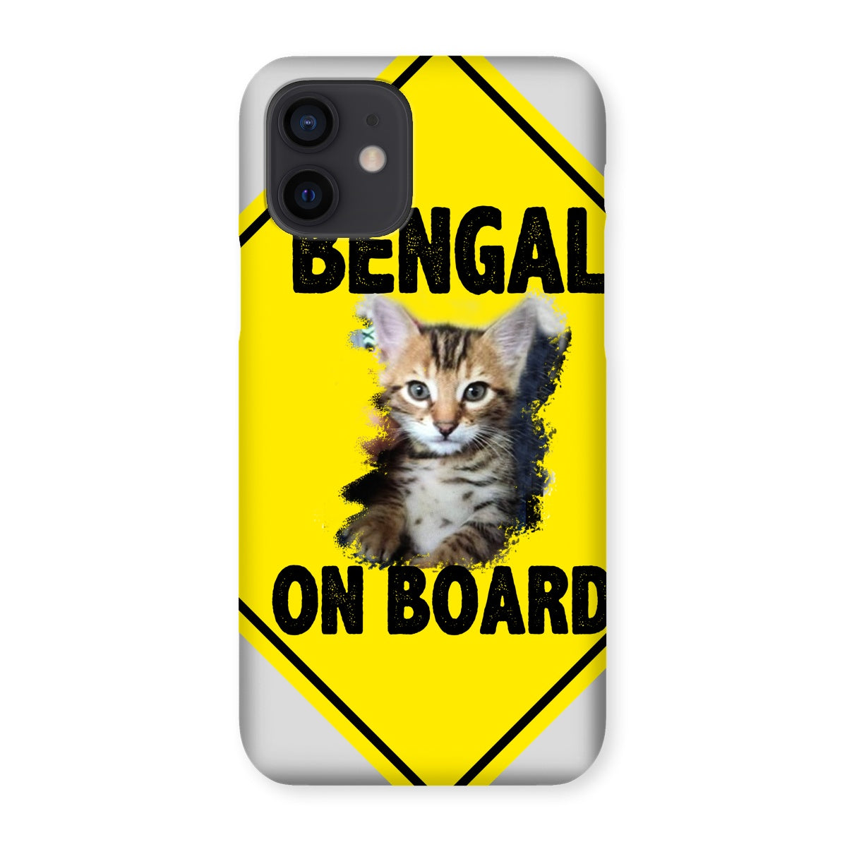 Bengal on Board Snap Phone Case