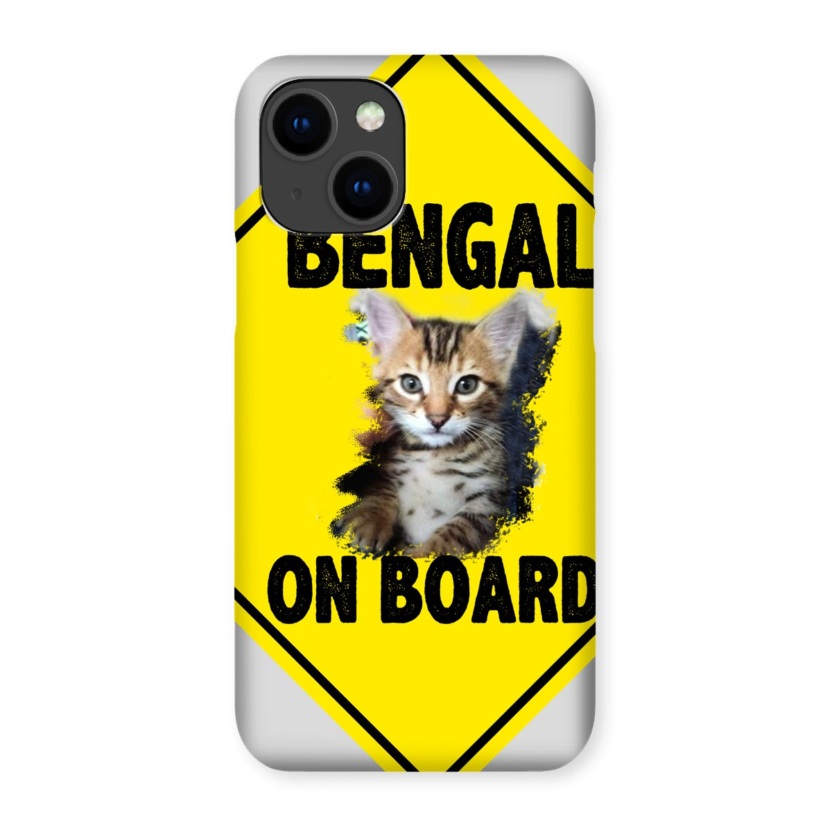 Bengal on Board Snap Phone Case