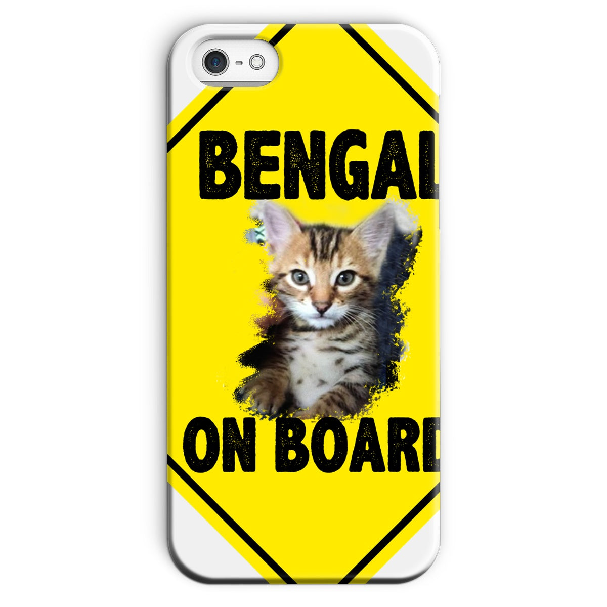 Bengal on Board Snap Phone Case