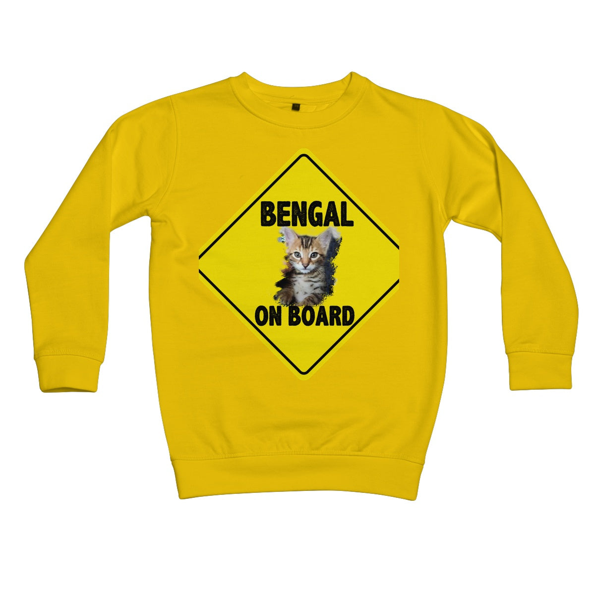 Bengal on Board Kids Sweatshirt