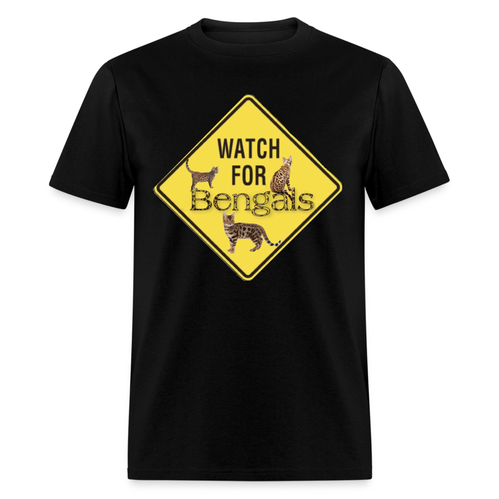 3 Bengals Unisex Classic T-Shirt - black