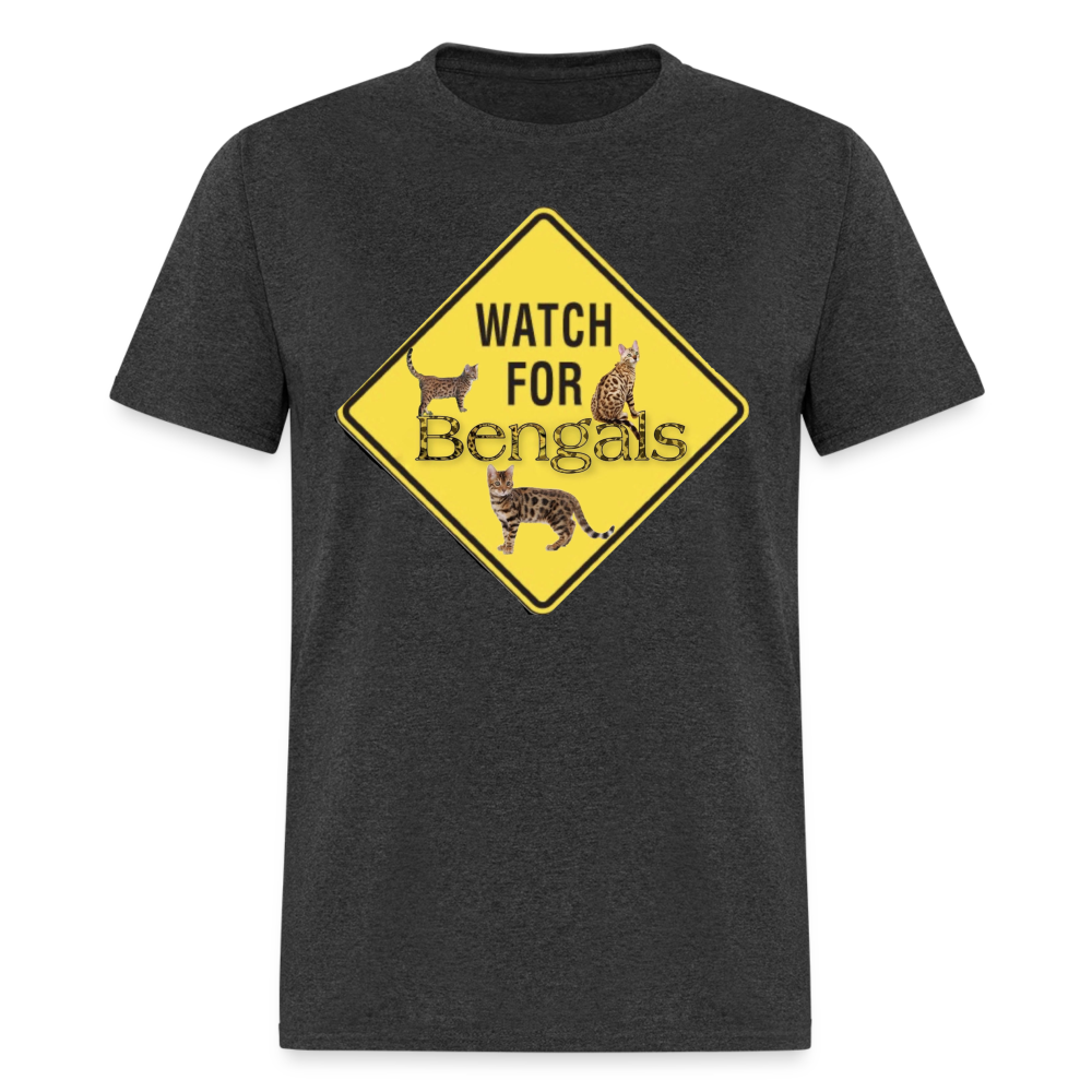 3 Bengals Unisex Classic T-Shirt - heather black