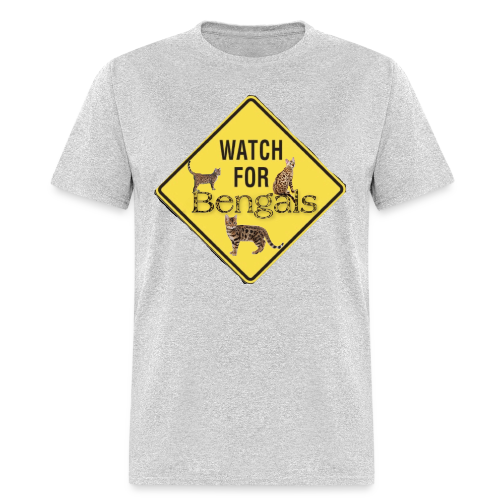 3 Bengals Unisex Classic T-Shirt - heather gray