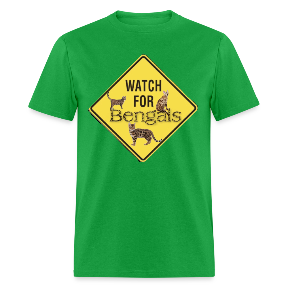 3 Bengals Unisex Classic T-Shirt - bright green