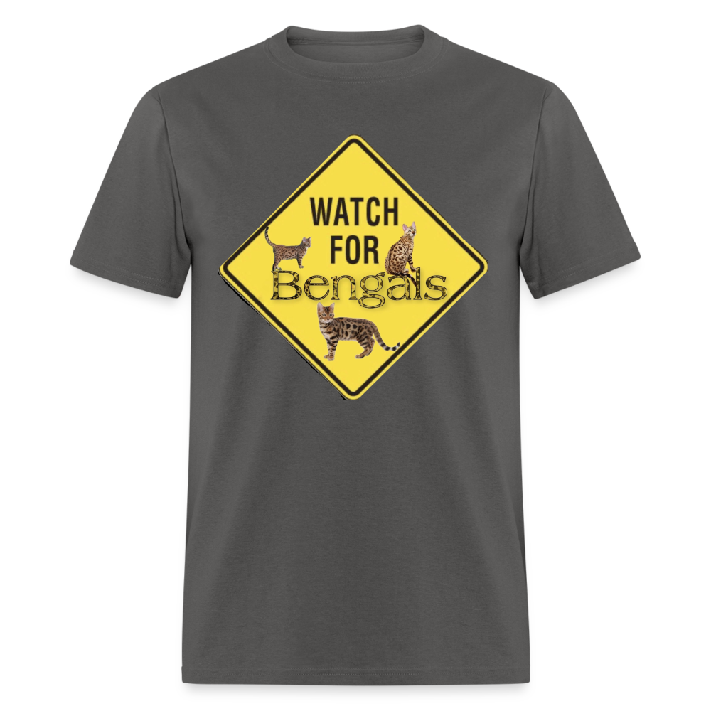 3 Bengals Unisex Classic T-Shirt - charcoal
