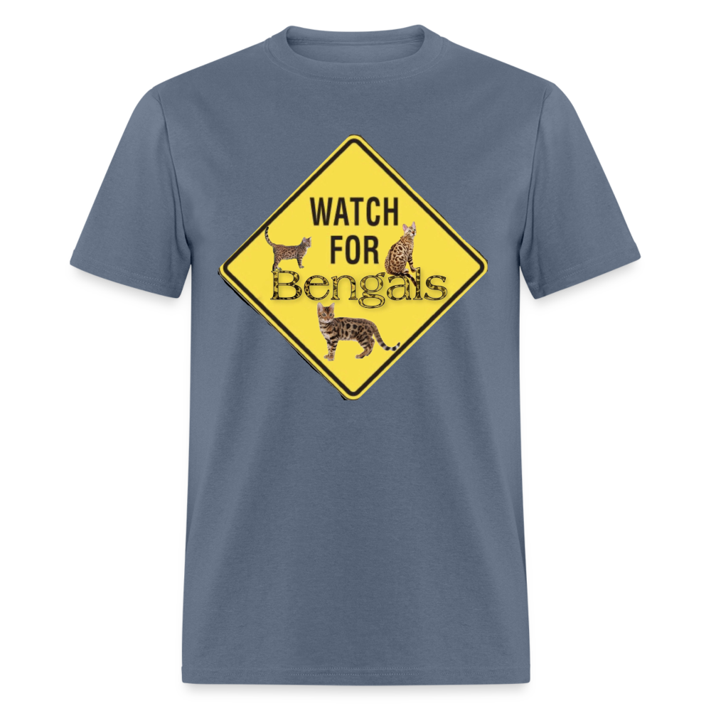 3 Bengals Unisex Classic T-Shirt - denim