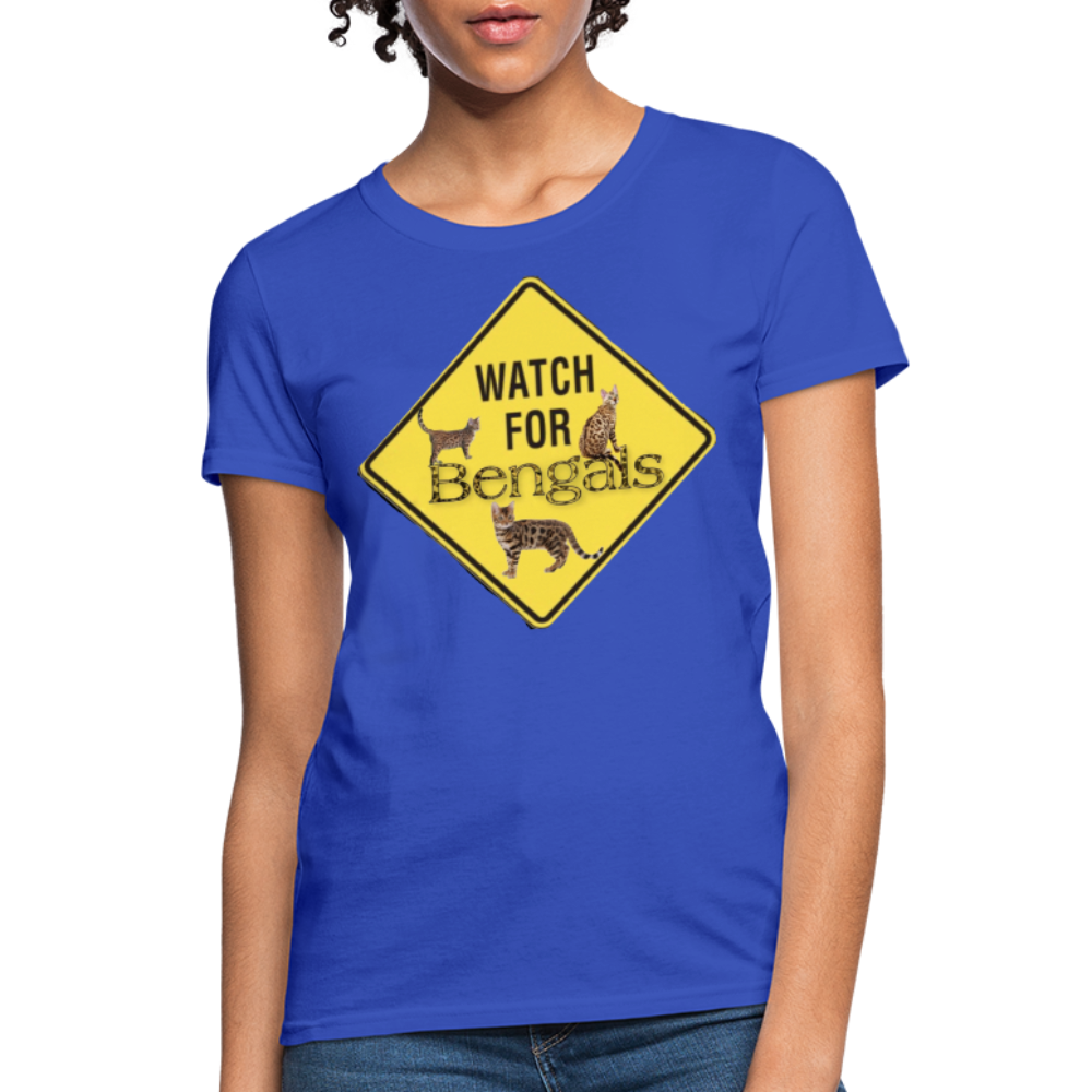 3 Bengals Women's T-Shirt - royal blue