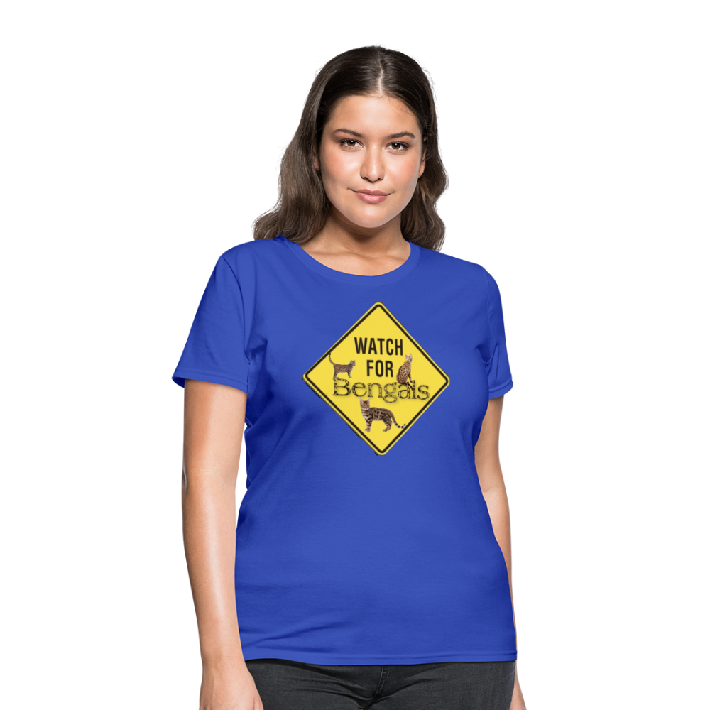 3 Bengals Women's T-Shirt - royal blue