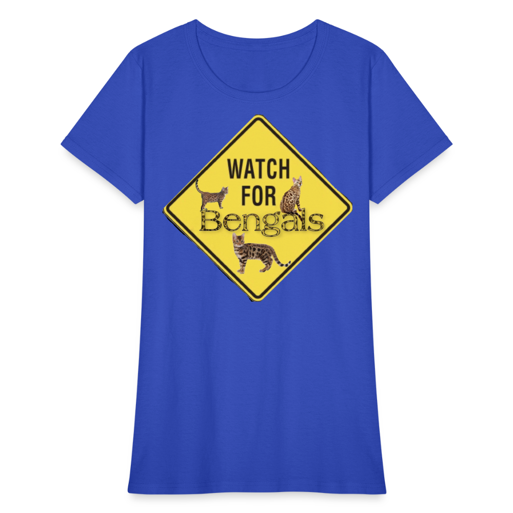 3 Bengals Women's T-Shirt - royal blue