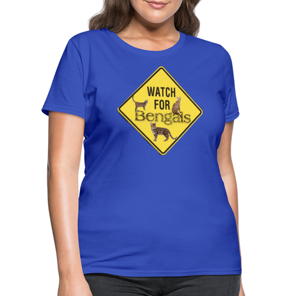 3 Bengals Women's T-Shirt - royal blue