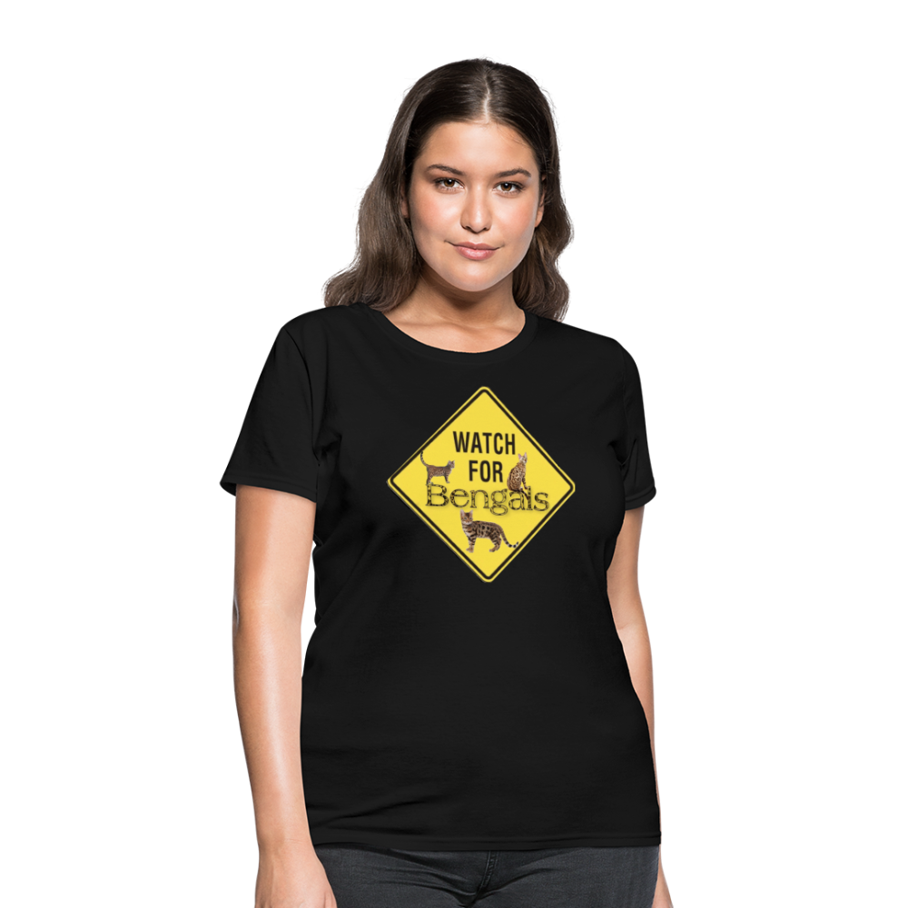 3 Bengals Women's T-Shirt - black