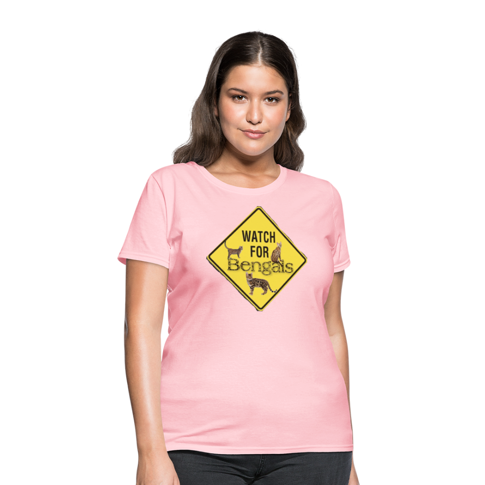 3 Bengals Women's T-Shirt - pink