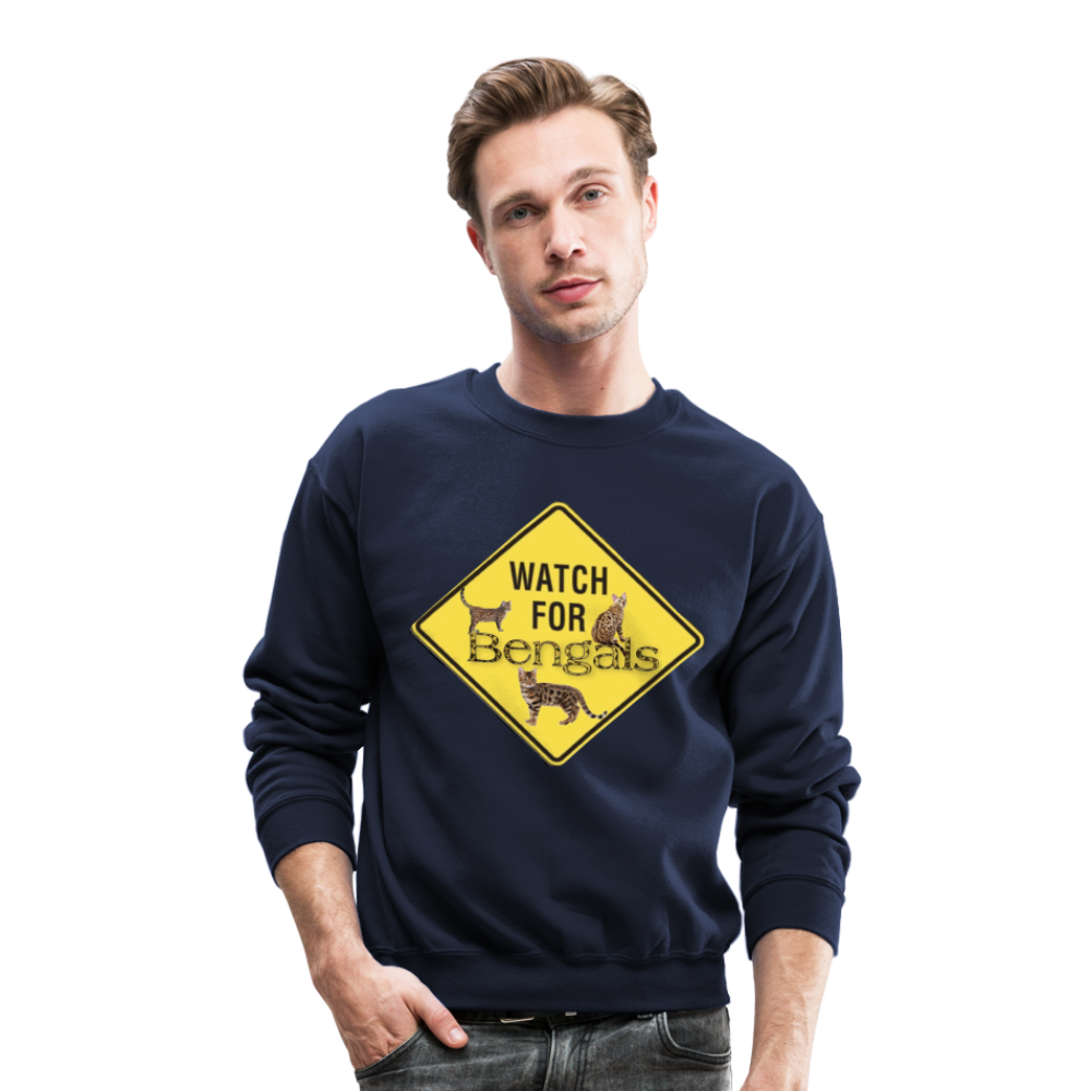 3 Bengals Crewneck Sweatshirt - navy