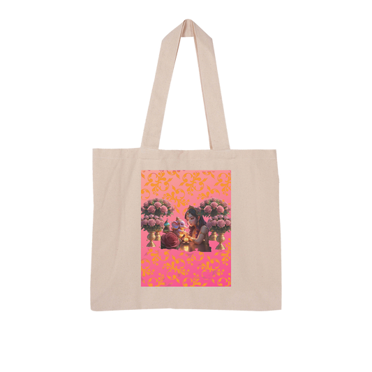 Best Friend Large Organic Tote Bag