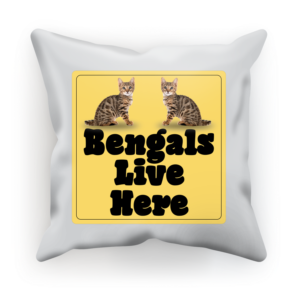 Bengals Sublimation Cushion Cover