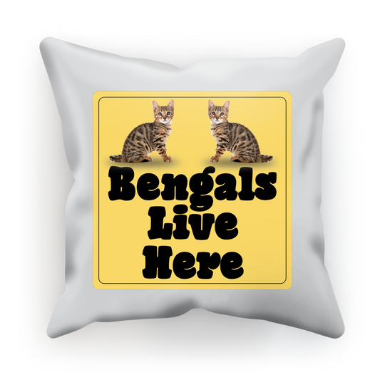 Bengals Sublimation Cushion Cover