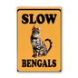 slow bengals Premium Stretched Canvas