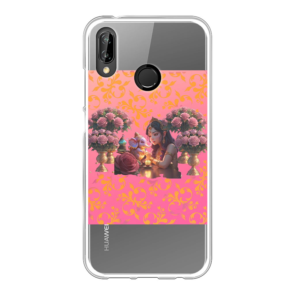 Best Friend Back Printed Transparent Soft Phone Case