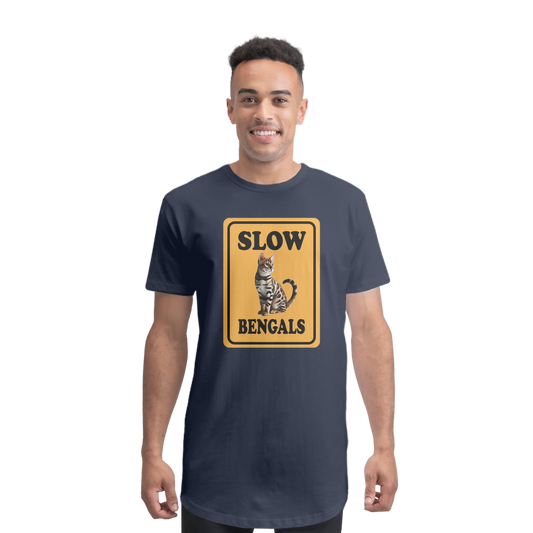 slow bengals Premium Long Body T-Shirt