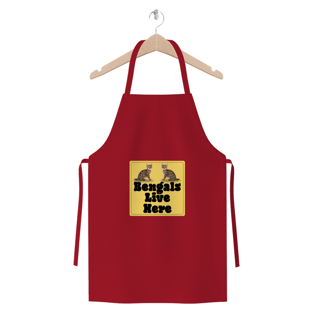 Bengals Premium Jersey Apron