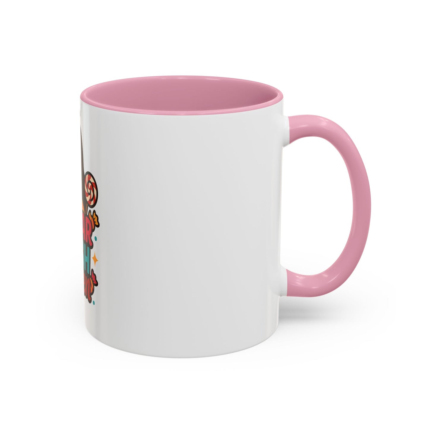Colorful Sugar Rush Queen Mug, Fun Gift for Sweet Lovers, Cute Coffee Cup, Birthday, Celebration, Drinkware