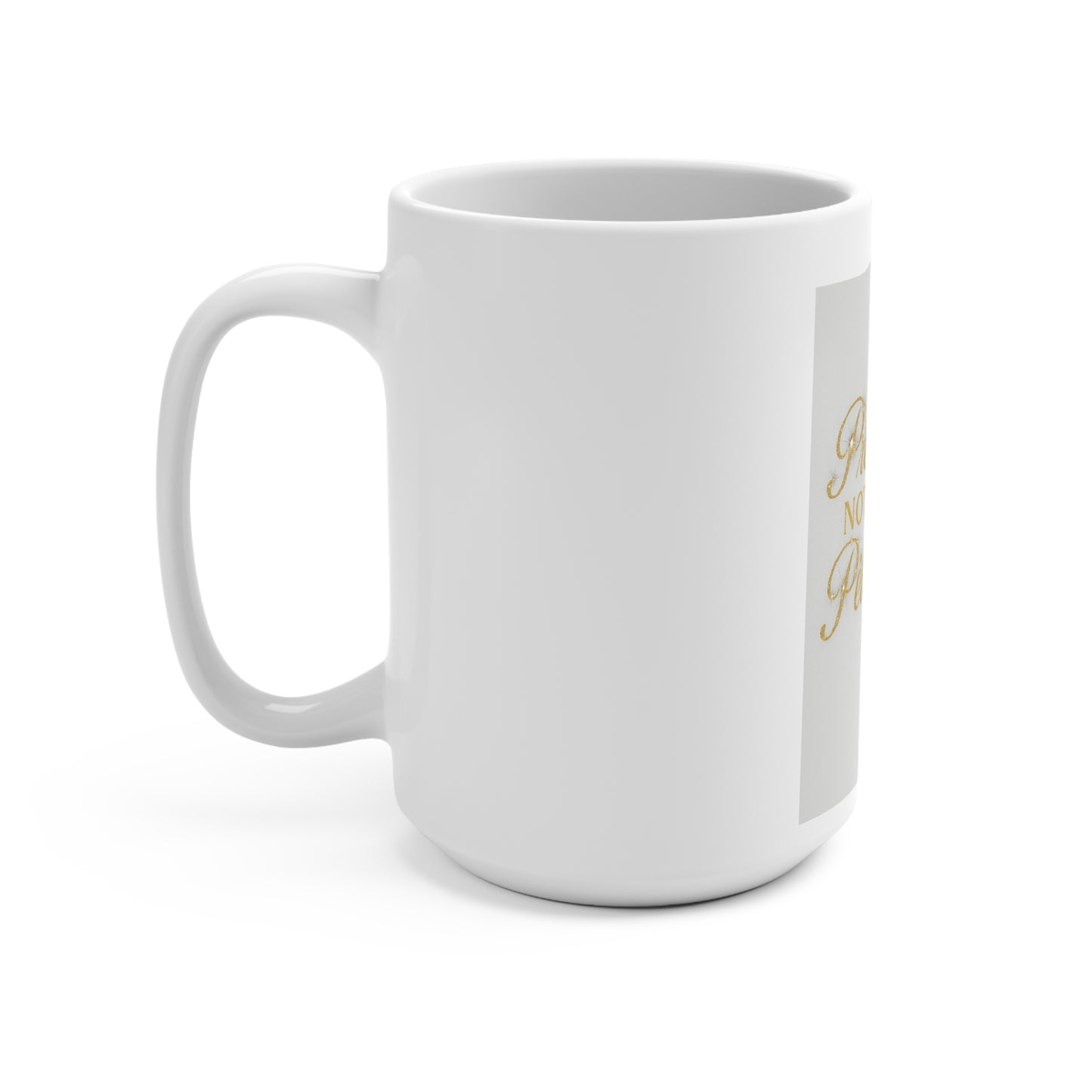 Glamorous Coffee Mug, Pretty Not Petty Mug, Gift for Her, Inspirational Mug, Trendy Drinkware, Stylish Tea Cup