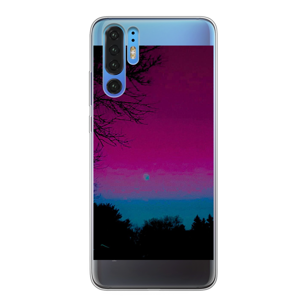 Twilight Back Printed Transparent Soft Phone Case