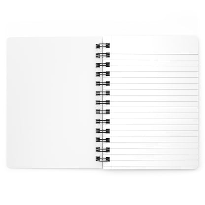 Chic Spiral Bound Journal - Perfect for Fashion Lovers, Gift for Women, Stylish Notebook, Motivational Diary, Trendy Stationery